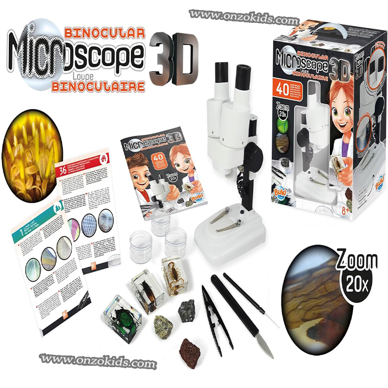 Microscope binoculaire 3D - Buki France