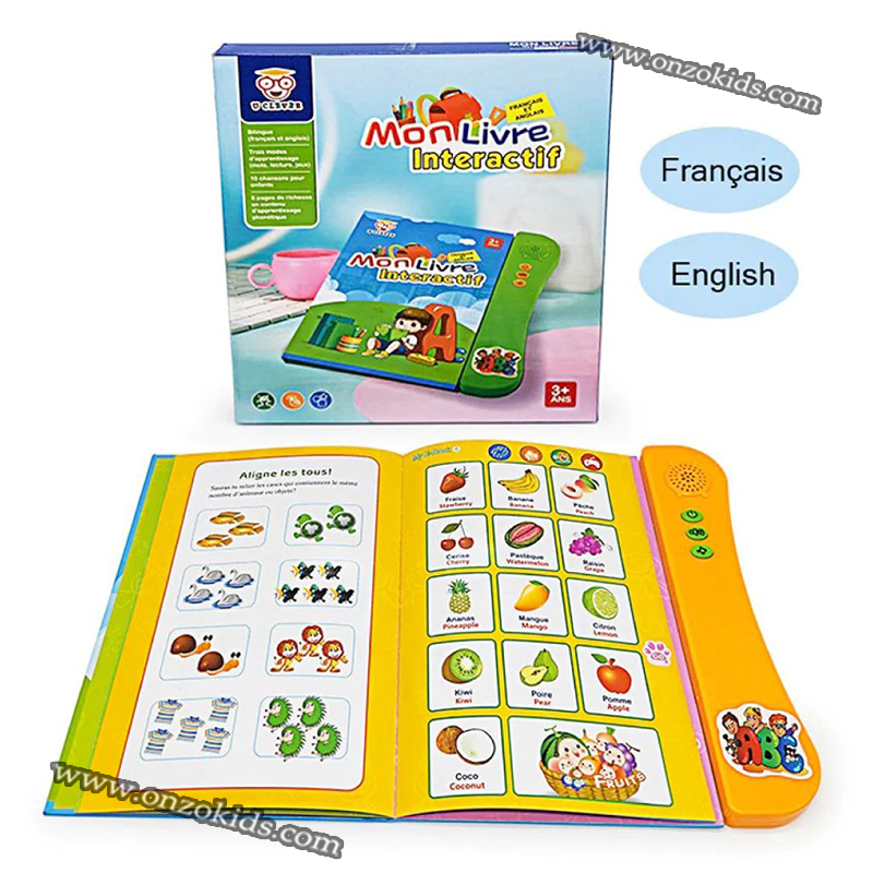 Mon Livre interactif Français et Anglais