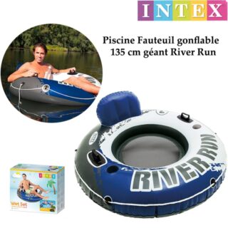Fauteuil gonflable de piscine géant River Run-INTEX