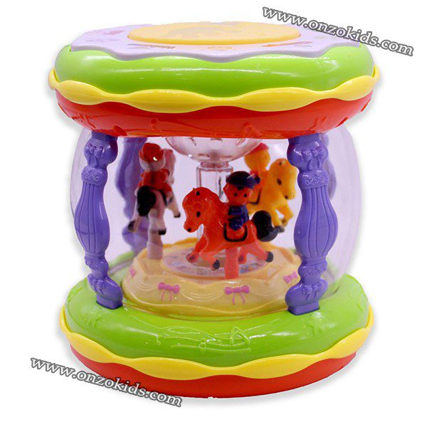 Tambour de musique rond Wonderland pour enfants