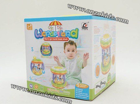 Tambour de musique rond Wonderland pour enfants – Image 4