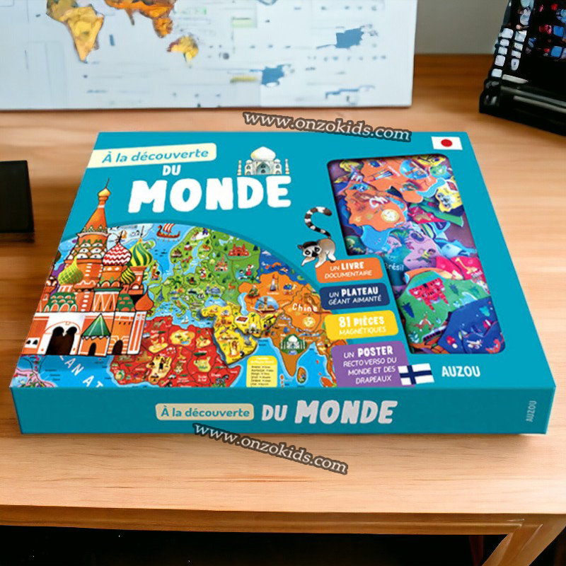 Puzzle à La Découverte Du Monde - Auzou – Image 5
