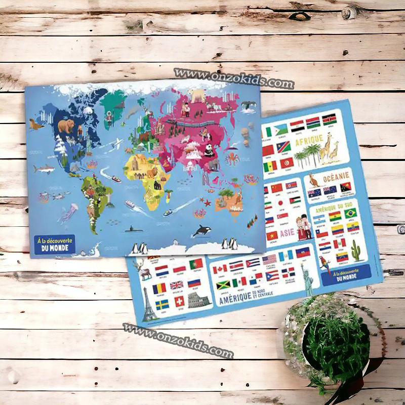 Puzzle à La Découverte Du Monde - Auzou – Image 4
