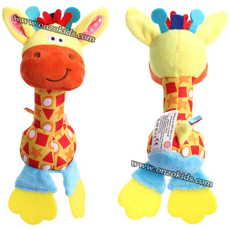 Hochets en peluche avec amuse dent – Image 3