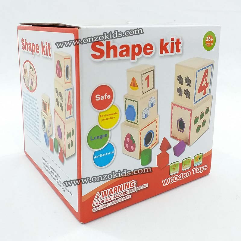 Kit forme en bois | Jeu éducatif – Image 6
