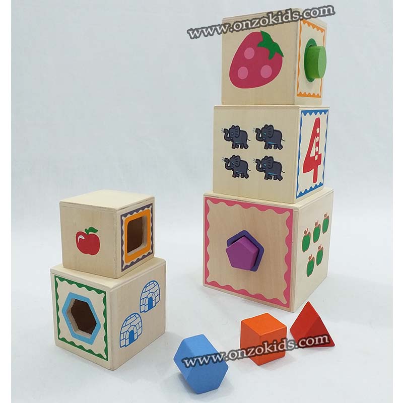 Kit forme en bois | Jeu éducatif – Image 2