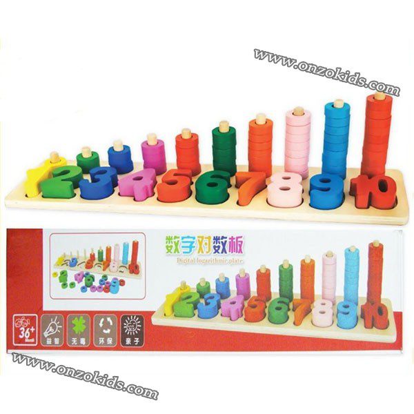 Jouet en bois | Apprendre les formes