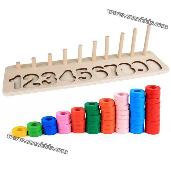 Jouet en bois | Apprendre les formes – Image 2