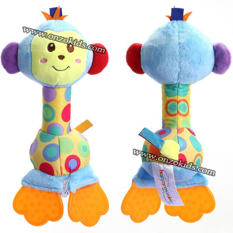 Hochets en peluche avec amuse dent – Image 7