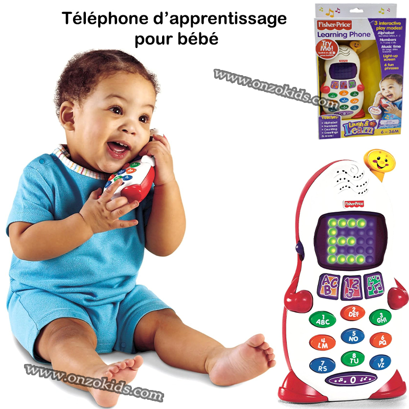 Téléphone d'apprentissage pour bébé - Fisher-Price