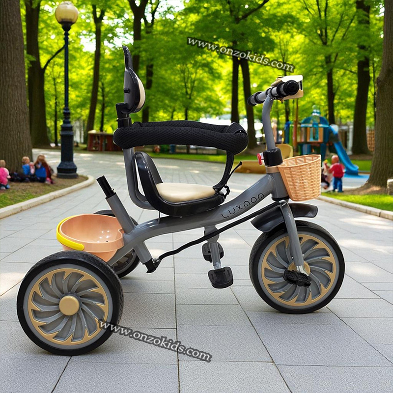 Tricycle multifonction Enfants avec Sonnette et Panier – Image 4