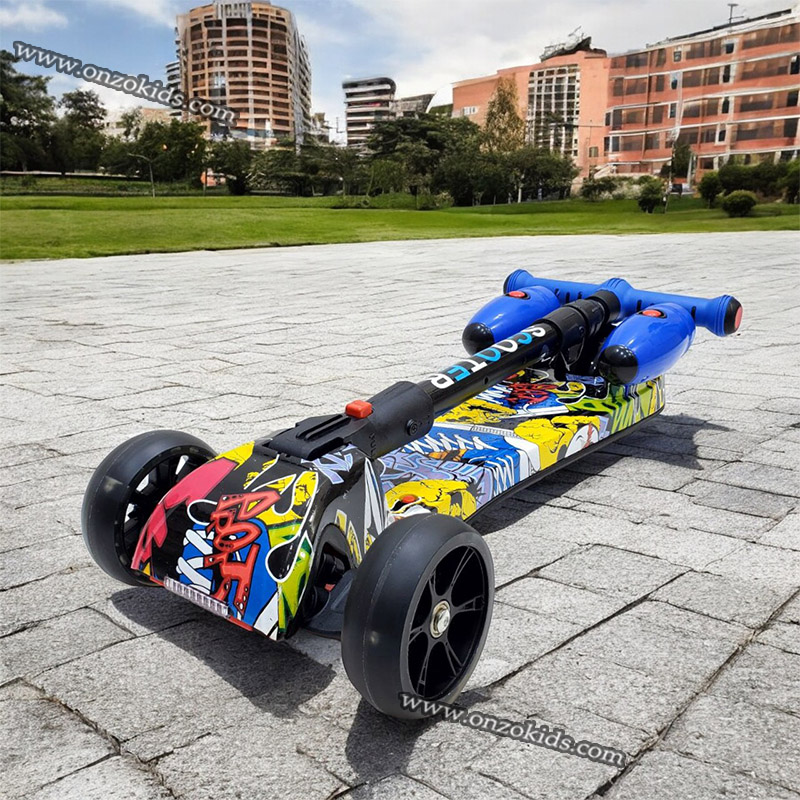 Trottinette Musicale avec Vapeur et Bluetooth pour enfants – Image 6