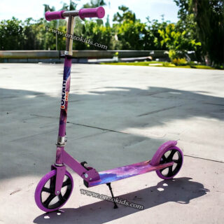 Trottinette robuste évolutive pliable - Rainbow