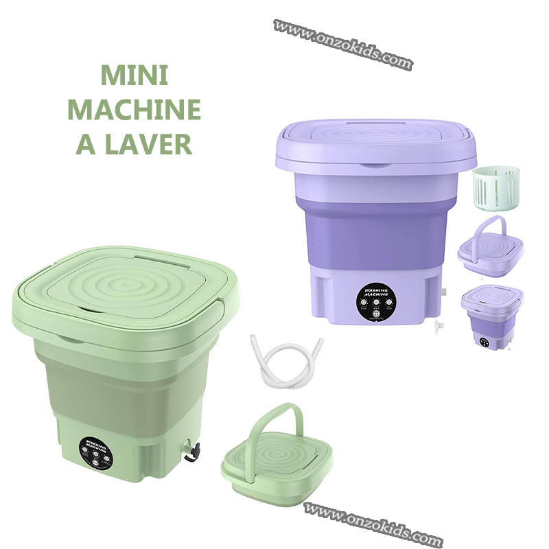 Mini machine à laver Portable et Pliable