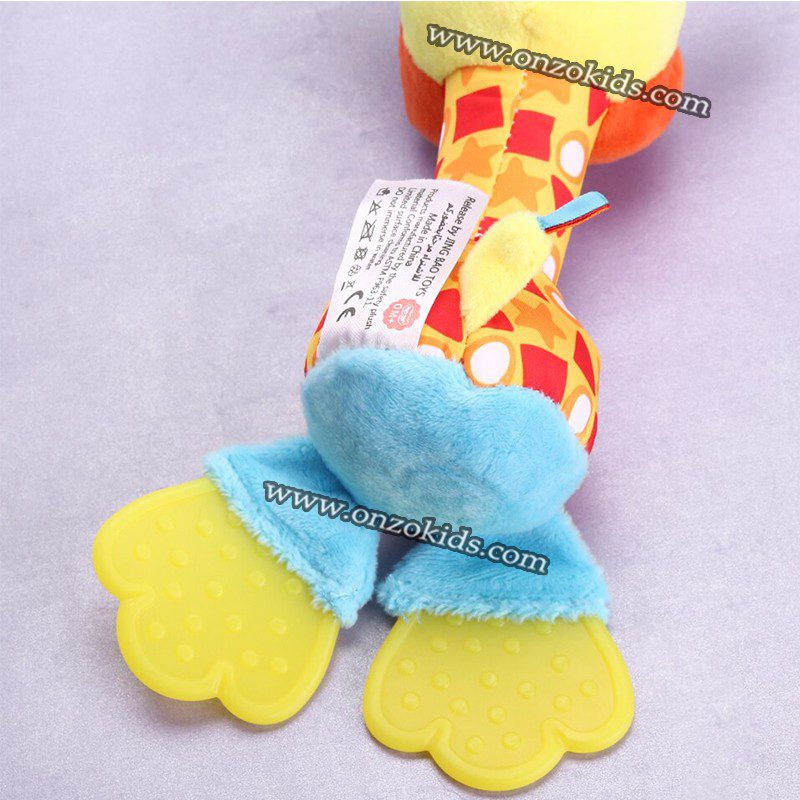 Hochets en peluche avec amuse dent – Image 12