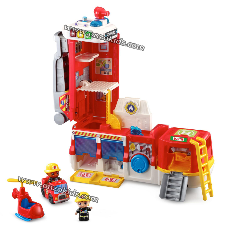 Tut Tut Copains - Super camion caserne de pompiers | vtech – Image 4