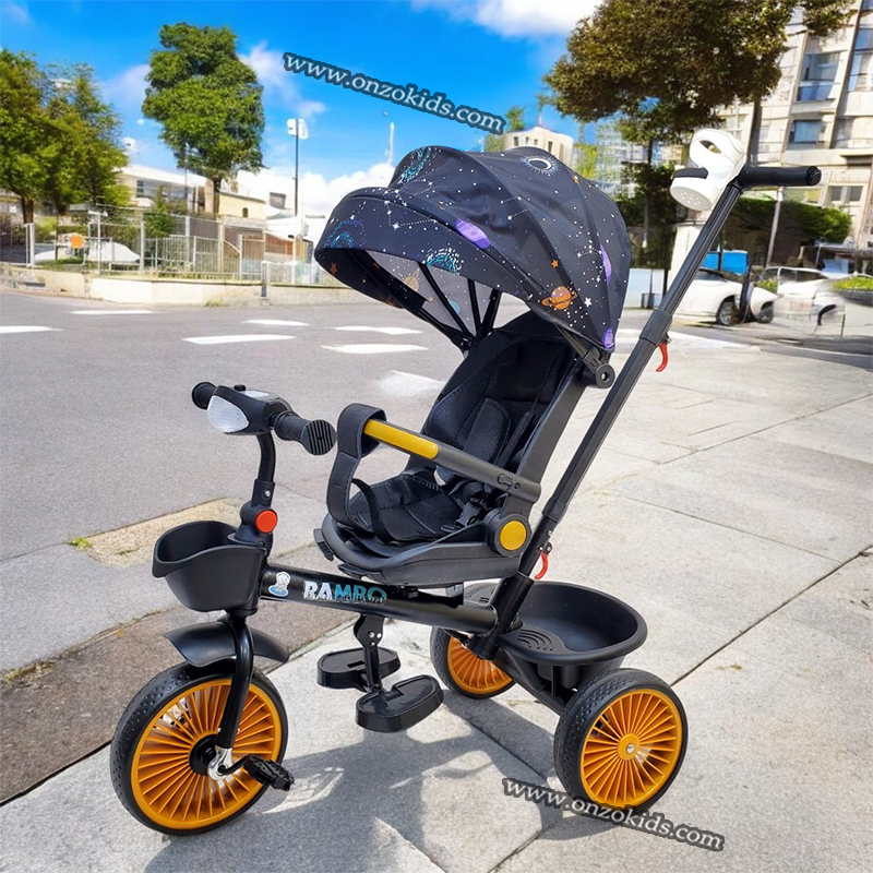 Vélo poussette évolutif Avec siège 360° de luxe Sergio – Image 5