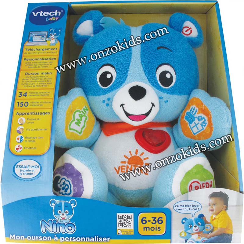 Nino & Nina, Mon ourson à Personnaliser | Jeux Vtech – Image 4