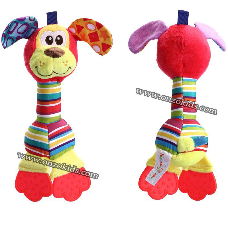 Hochets en peluche avec amuse dent – Image 5