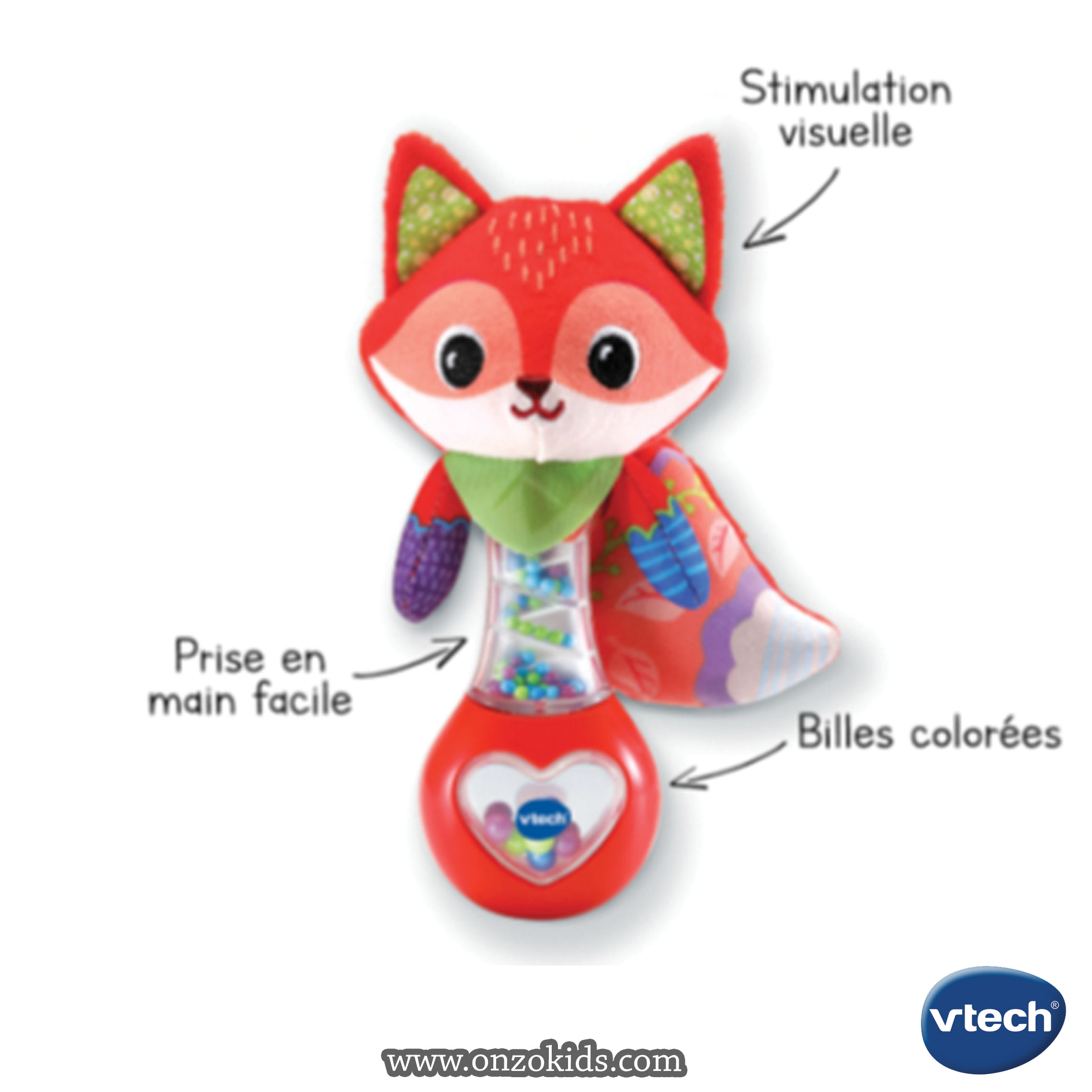 Hochet Malo P'tit renardeau - Baby Loulous -Vtech – Image 4