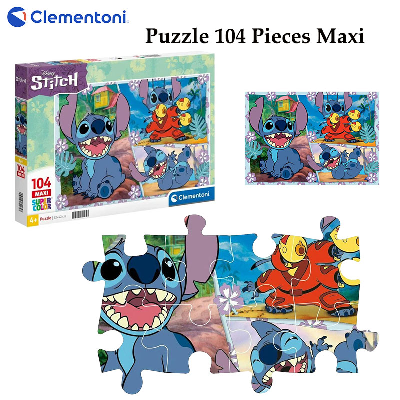 Puzzle 104 Pieces Maxi -Clementoni