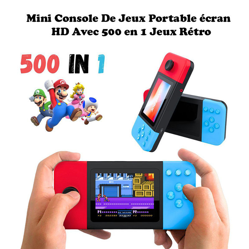 Console de jeux video 500 en1 Portable Rétro D20