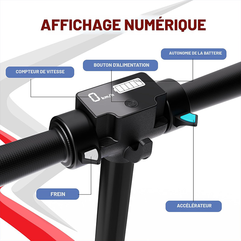 Trottinette électrique pliable 24V pour enfants – Image 6