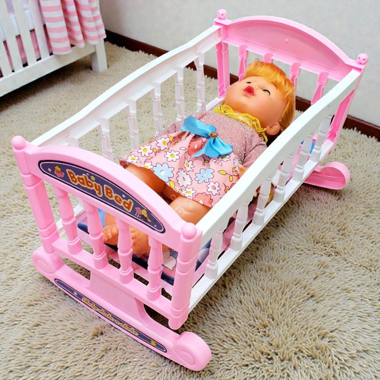 Poupée avec Accessoires Coffret complet de jeu pour Filles – Image 4