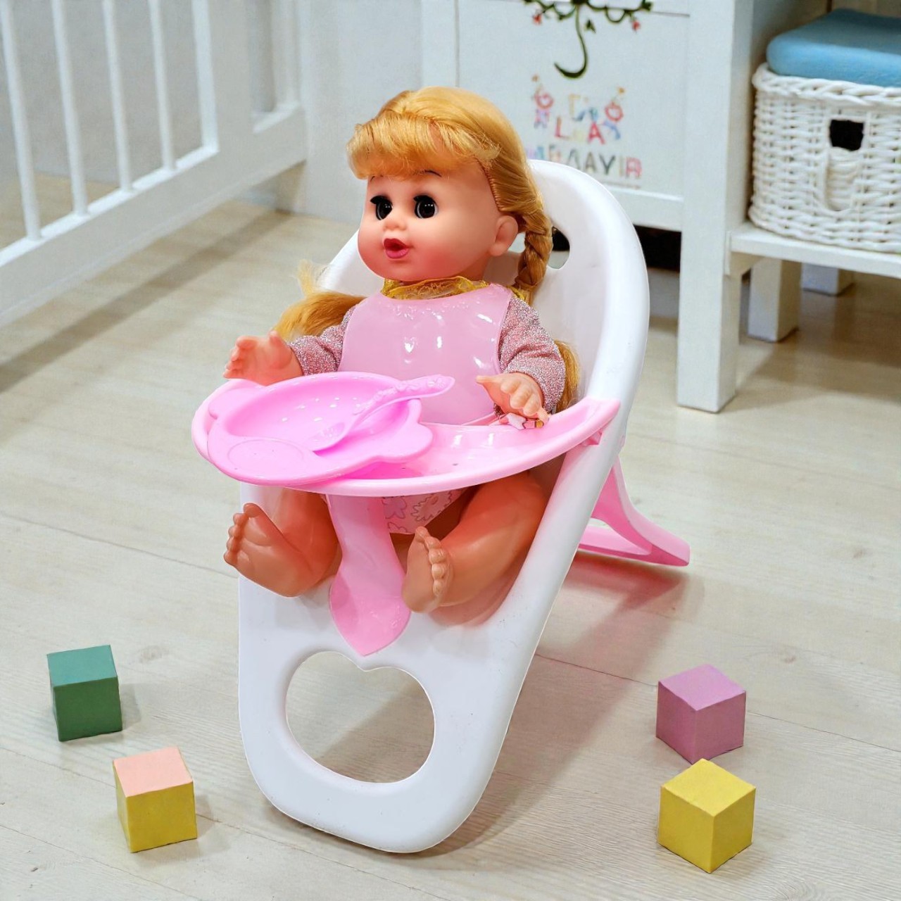 Poupée avec Accessoires Coffret complet de jeu pour Filles – Image 5