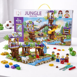 Jungle Rescue Base – Aventure Magique dans la Chambre Bébé