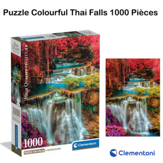 Puzzle Colourful Thai Falls 1000 Pièces - Clementoni