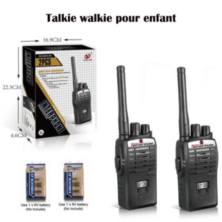 Talkie-Walkie pour enfant 2 piéces