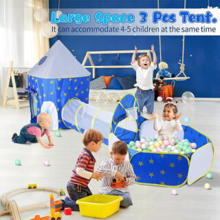 Tente de jeu 3 en 1 pour enfant