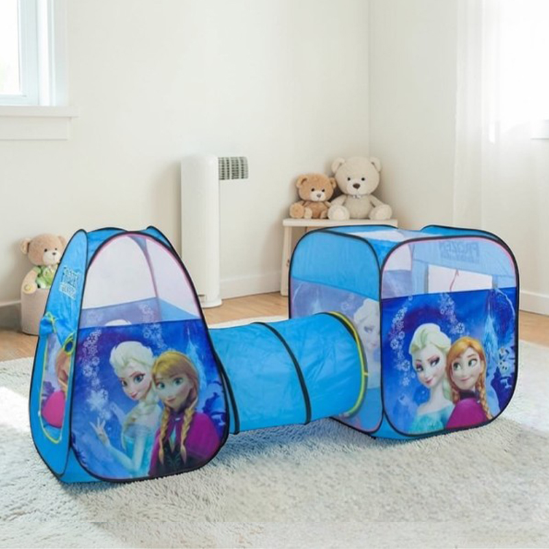 Tente de jeu pliable pour enfants – thème princesse