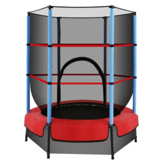 Trampoline pour enfants de 140 cm avec filet de sécurité