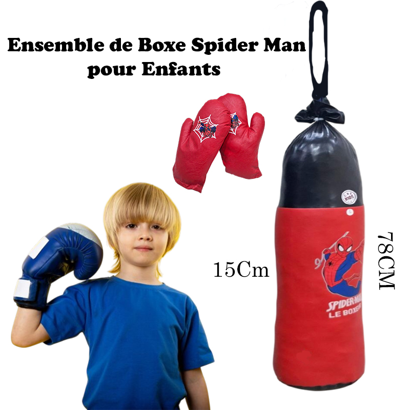 Sac de Boxe Spider Man pour Enfants