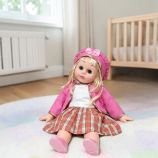 Poupée pour enfant avec tenue habillée