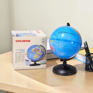 Globe terrestre avec support