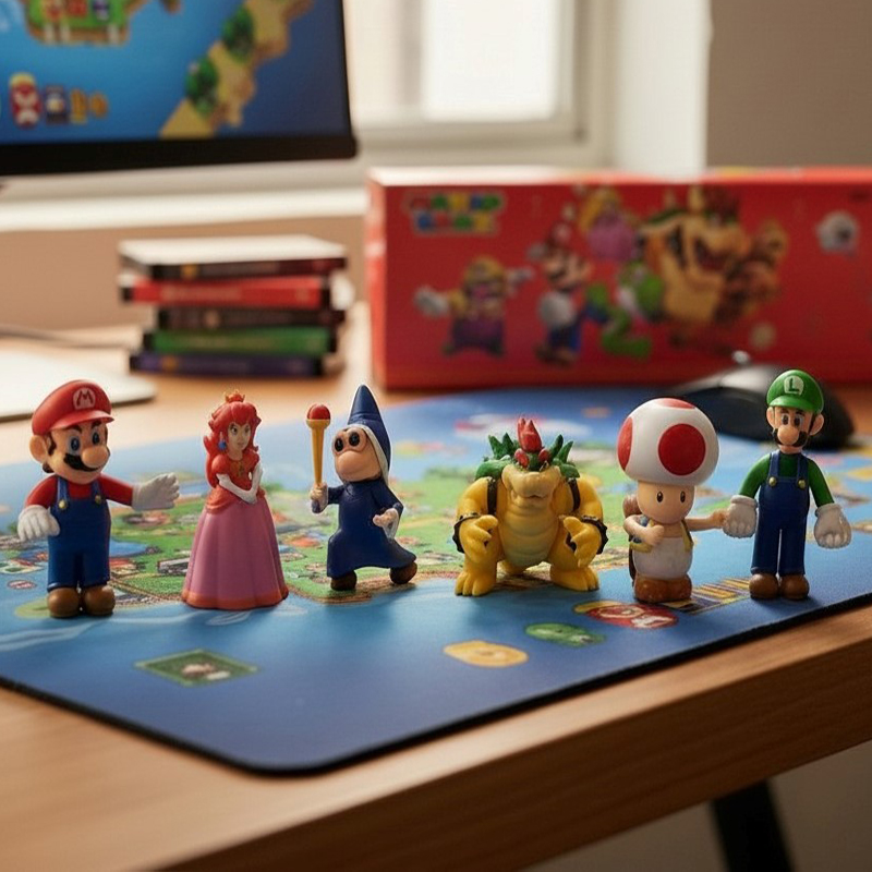 Super Mario Action Figure Set 6Pcs – Image 2