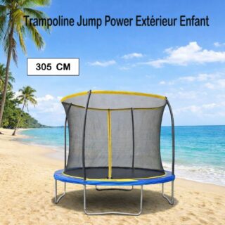 Trampoline JP Prince pour enfants -305 cm
