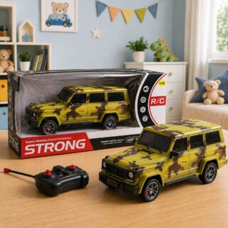 Voiture télécommandée militaire pour enfants