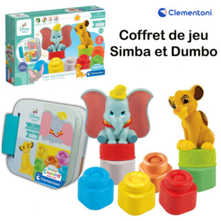 Coffret de jeu Simba et Dumbo – Clementoni
