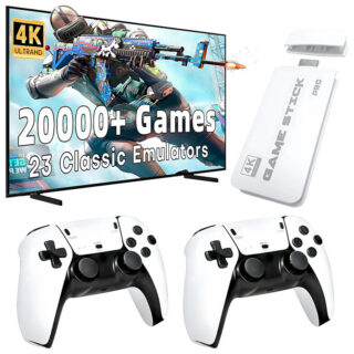 Console de jeux video HD 4K avec 2 manette sans fil