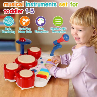 Piano éducatif multifonctionnel avec lumières