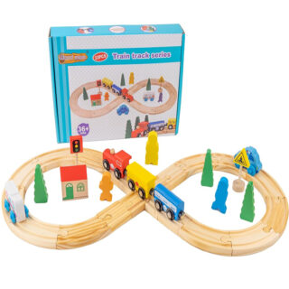 Train en Bois-Wood mom