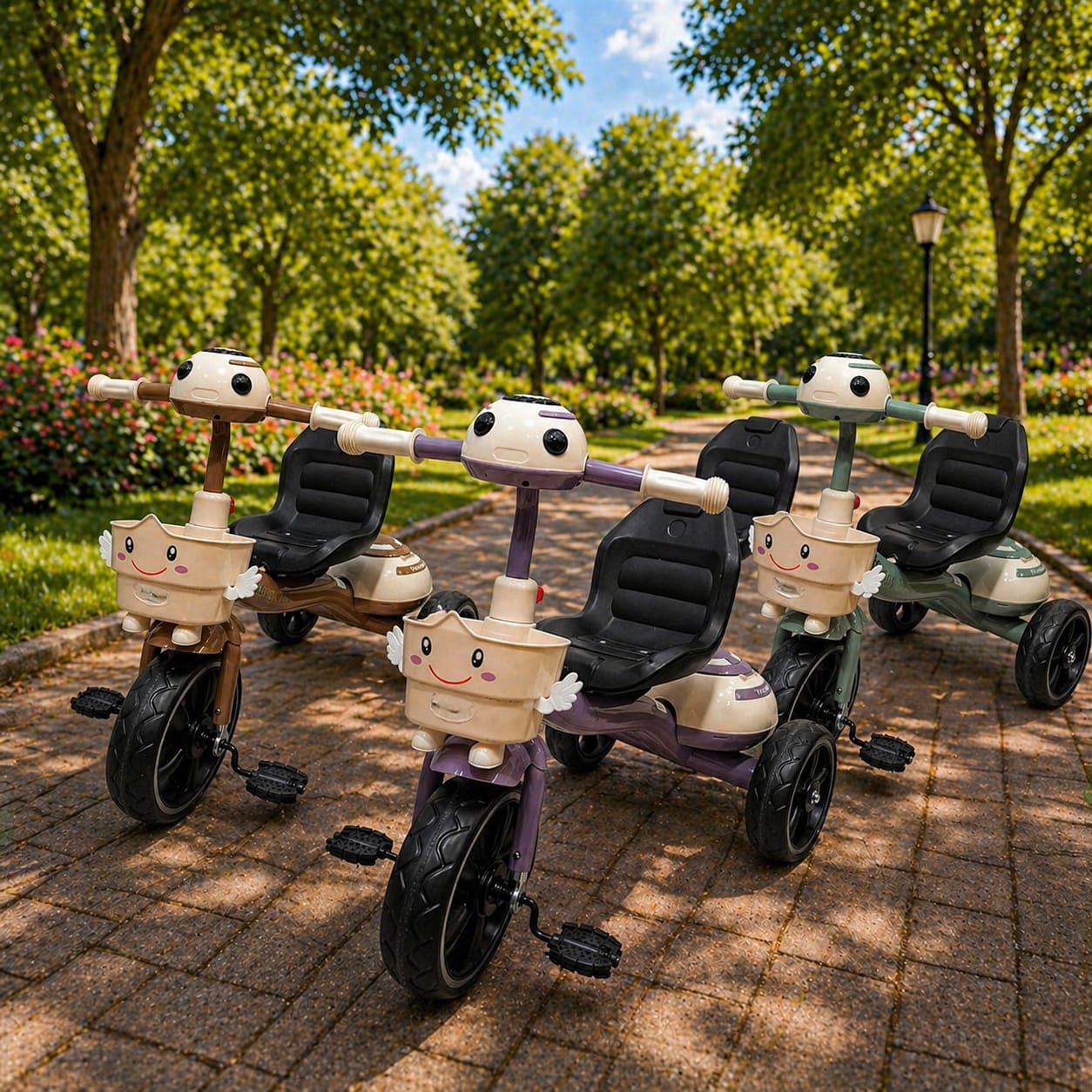 Vélo Tricycle Enfant Stable & Ludique – Image 4