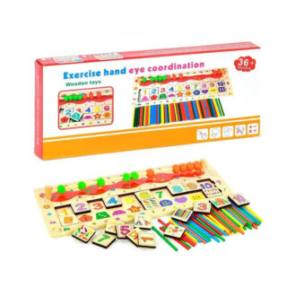 Planche éducative en bois multifonction