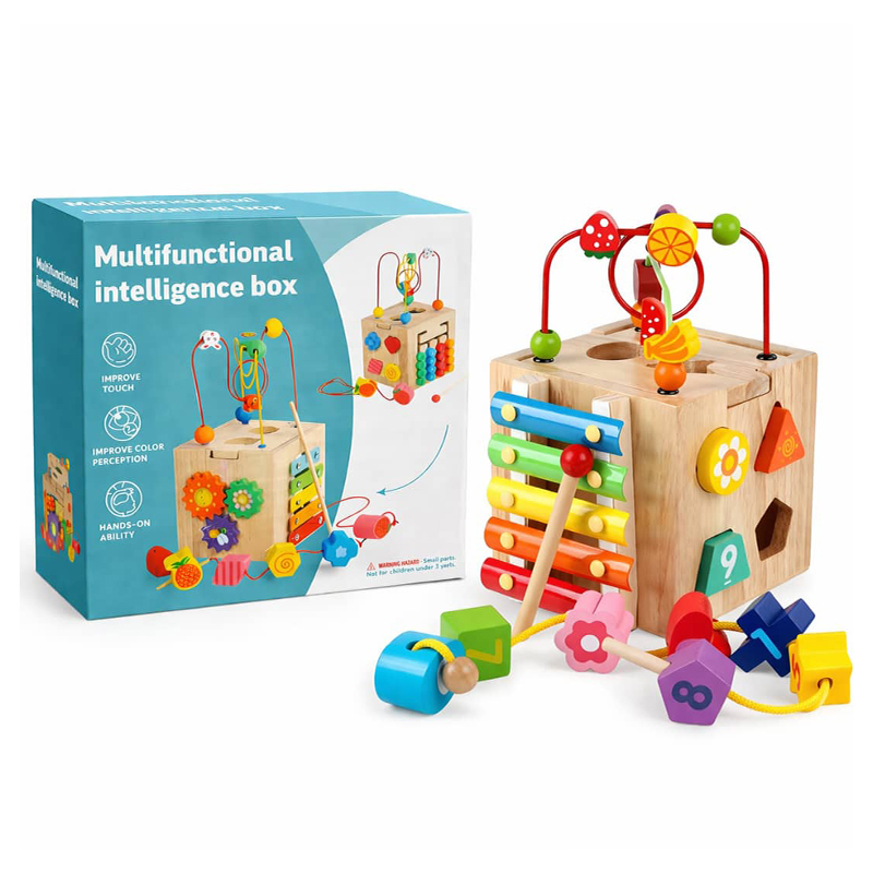 jeu éducatif en bois d'apprentissage