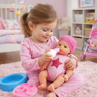 Poupée Bébé Lovely avec accessoires