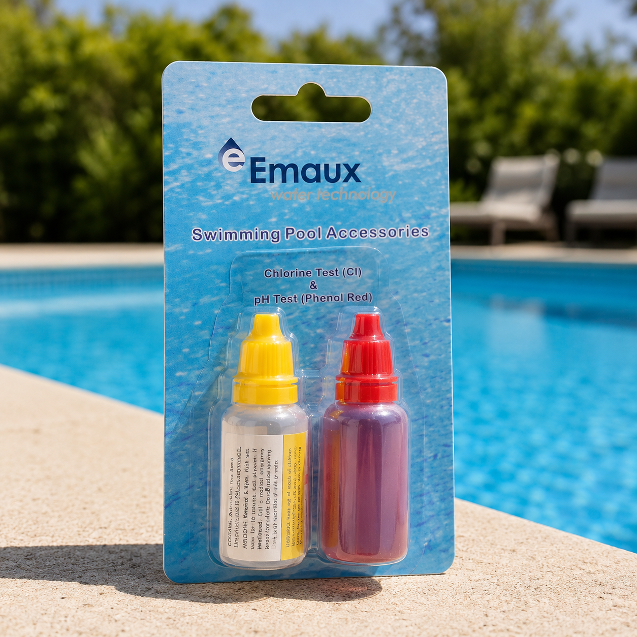 Kit Testeur pH & Chlore pour Piscine